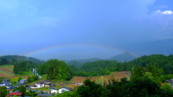 虹が見えた｜saya_Iino｜coconalaブログ